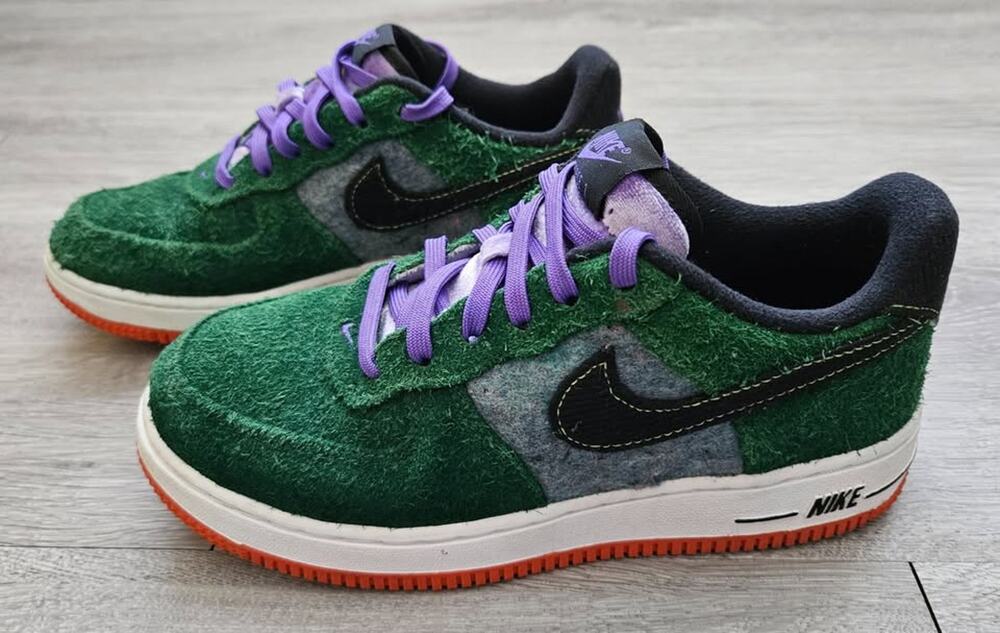 Nike Force 1 LV8 Kid's Size 3Y 'Halloween - Spooktacular' Shoes